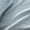 50 "x67" Diamond Patten Softextile Throw Blanket